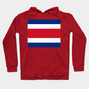 Costa Rica Flag Hoodie